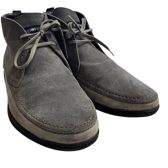 LO White Suede Chukka Ankle boots size 42 - Picture 4 of 8